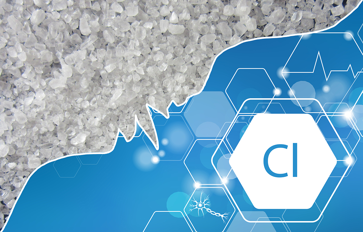 Man Pouring Salt in Swimming Pool Image