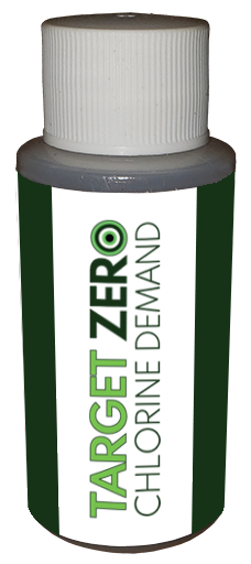 Target Zero Chlorine Demand Labeled Bottle Image